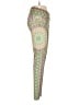 Wolven Paisley Green Yoga Pants Size M - photo 4