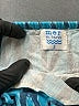 Mer St. Barth Chevron-herringbone Blue Dress Size 2 - photo 3