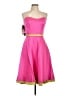 Alfred Angelo 100% Polyester Color Block Pink Cocktail Dress Size 10 - photo 1