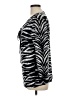 INC International Concepts Silver Long Sleeve Blouse Size L - photo 5