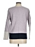J.Jill Color Block Gray Pullover Sweater Size M - photo 2