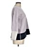 J.Jill Color Block Gray Pullover Sweater Size M - photo 4