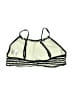 MICHAEL Michael Kors Stripes Green Swimsuit Top Size L - photo 2