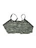 MICHAEL Michael Kors Stripes Green Swimsuit Top Size L - photo 1