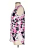 The Limited Outlet 100% Polyester Floral Pink Sleeveless Blouse Size XS - photo 5