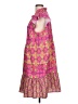 Shein 100% Polyester Paisley Pink Cocktail Dress Size 12 - photo 5
