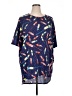 Lularoe Blue Short Sleeve T-Shirt Size XL - photo 1