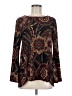 Melissa Paige Black Long Sleeve Blouse Size M - photo 1