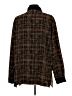 BonWorth 100% Polyester Tweed Brown Long Sleeve Blouse Size L - photo 2