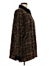BonWorth 100% Polyester Tweed Brown Long Sleeve Blouse Size L - photo 4