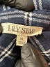 Lily Star 100% Polyester Plaid Blue 3/4 Sleeve Blouse Size XL - photo 7