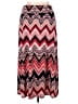 NY Collection Chevron-herringbone Red Casual Skirt Size L - photo 2