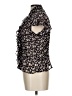 Chaps 100% Polyester Black Short Sleeve Blouse Size L (petite) - photo 5