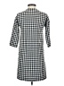 Mango Checkered-gingham Gray Casual Dress Size 2 - photo 2