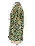 Mixed 100% Viscose Tropical Green Short Sleeve Button-Down Shirt Size S - photo 5