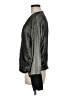 Amanda Wakeley 100% Polyester Metallic Silver Long Sleeve Blouse Size 6 - photo 5