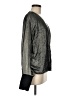 Amanda Wakeley 100% Polyester Metallic Silver Long Sleeve Blouse Size 6 - photo 4
