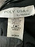 Poly USA 100% Polyester Metallic Blue Cocktail Dress Size S - photo 7