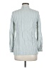 Giorgio Armani Gray Long Sleeve Blouse Size 6 - photo 2