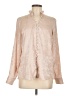 Express 100% Polyester Tan Long Sleeve Blouse Size M - photo 1