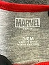 Marvel Gray Short Sleeve Onesie Size 3-6 mo - photo 3