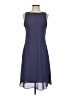B. Moss Solid Blue Casual Dress Size XXS (estimated) - photo 1