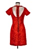 Topshop Animal Print Red Cocktail Dress Size 6 - photo 2