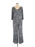 Attitudes by Renee Paisley Gray Jumpsuit Size XL - photo 1