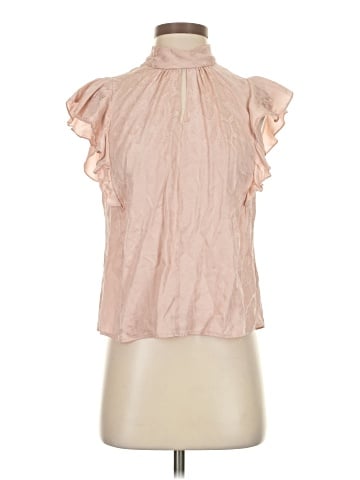 Rebecca Taylor Sleeveless Silk Top (view 1)