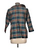Devon Baer 100% Silk Teal 3/4 Sleeve Silk Top Size L - photo 2