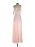 #Levkoff 100% Polyester Pink Cocktail Dress Size M - photo 2