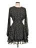 Ever After 100% Polyester Polka Dots Black Cocktail Dress Size L - photo 1