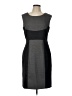 Worthington Houndstooth Gray Cocktail Dress Size 10 - photo 1