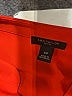 Ann Taylor 100% Polyester Solid Orange Casual Dress Size XS - photo 7