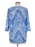 Toni Morgan Blue 3/4 Sleeve Blouse Size M - photo 2