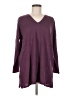 Eileen Fisher 100% Merino Wool Purple Wool Pullover Sweater Size M - photo 1
