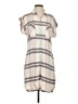 Gap 100% Rayon Plaid Gray Casual Dress Size S - photo 1