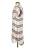 Gap 100% Rayon Plaid Gray Casual Dress Size S - photo 5