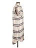Gap 100% Rayon Plaid Gray Casual Dress Size S - photo 4