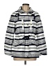 Ann Taylor LOFT Stripes Blue Coat Size M - photo 1