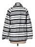 Ann Taylor LOFT Stripes Blue Coat Size M - photo 2