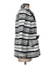 Ann Taylor LOFT Stripes Blue Coat Size M - photo 4