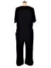 IMAN Solid Black Jumpsuit Size 1X - photo 2