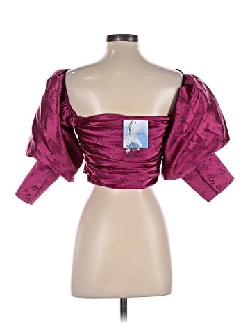 Majorelle Short Sleeve Blouse (view 2)
