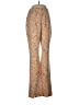 Open Edit Paisley Gold Dress Pants Size S - photo 1