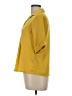 And 100% Polyester Yellow Short Sleeve Blouse Size 12 - photo 5
