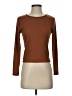 Brit & Bri Brown Long Sleeve T-Shirt Size S - photo 1