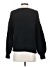 Unbranded Solid Black Pullover Sweater Size S - photo 2