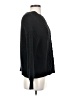 Unbranded Solid Black Pullover Sweater Size S - photo 4