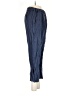 Puro Lino Blue Casual Pants Size S - photo 4